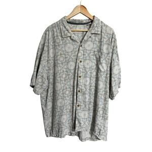 Tommy Bahama Silk Button Down XXL